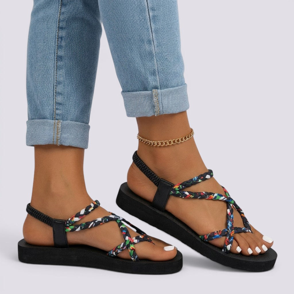 Sandalias Planas Mujer Verano Casual Cómodas