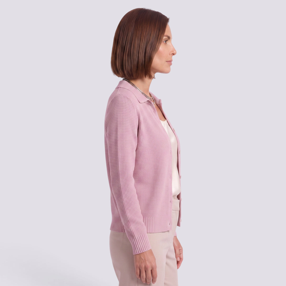 Cárdigan Mujer de Punto con Botones