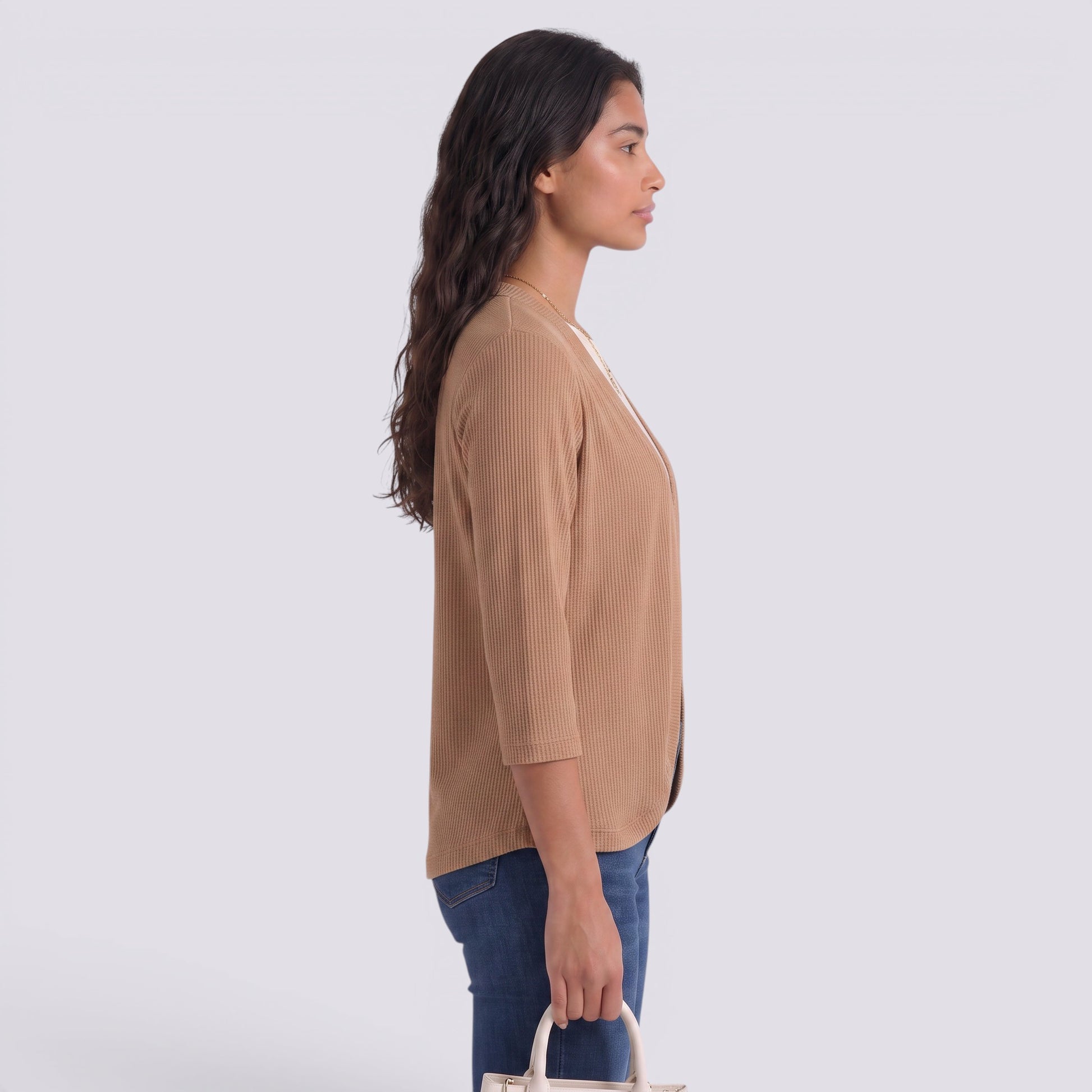 Cárdigan Mujer de Punto Elegante Jersey