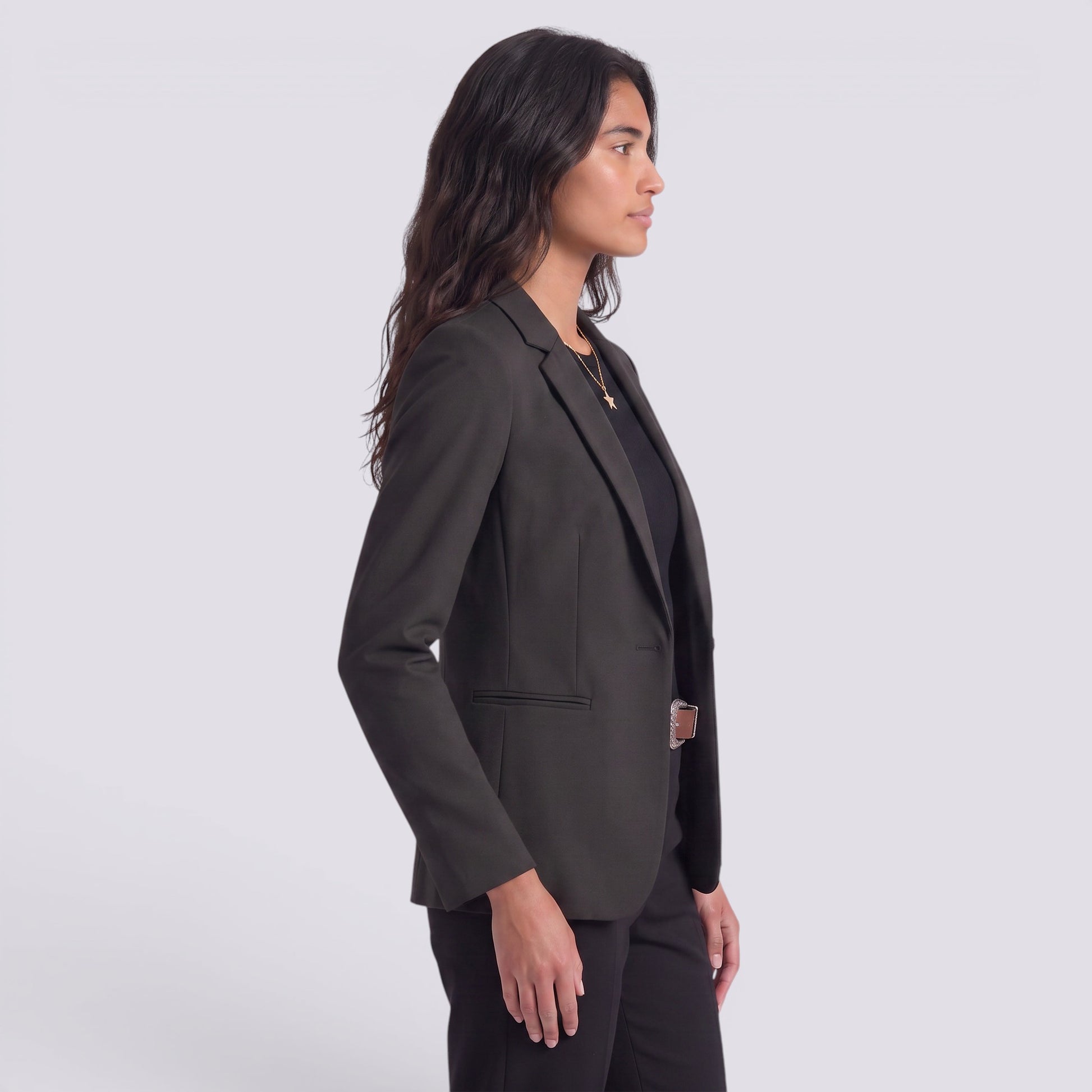 Blazer Mujer Entallado Elegante Americana