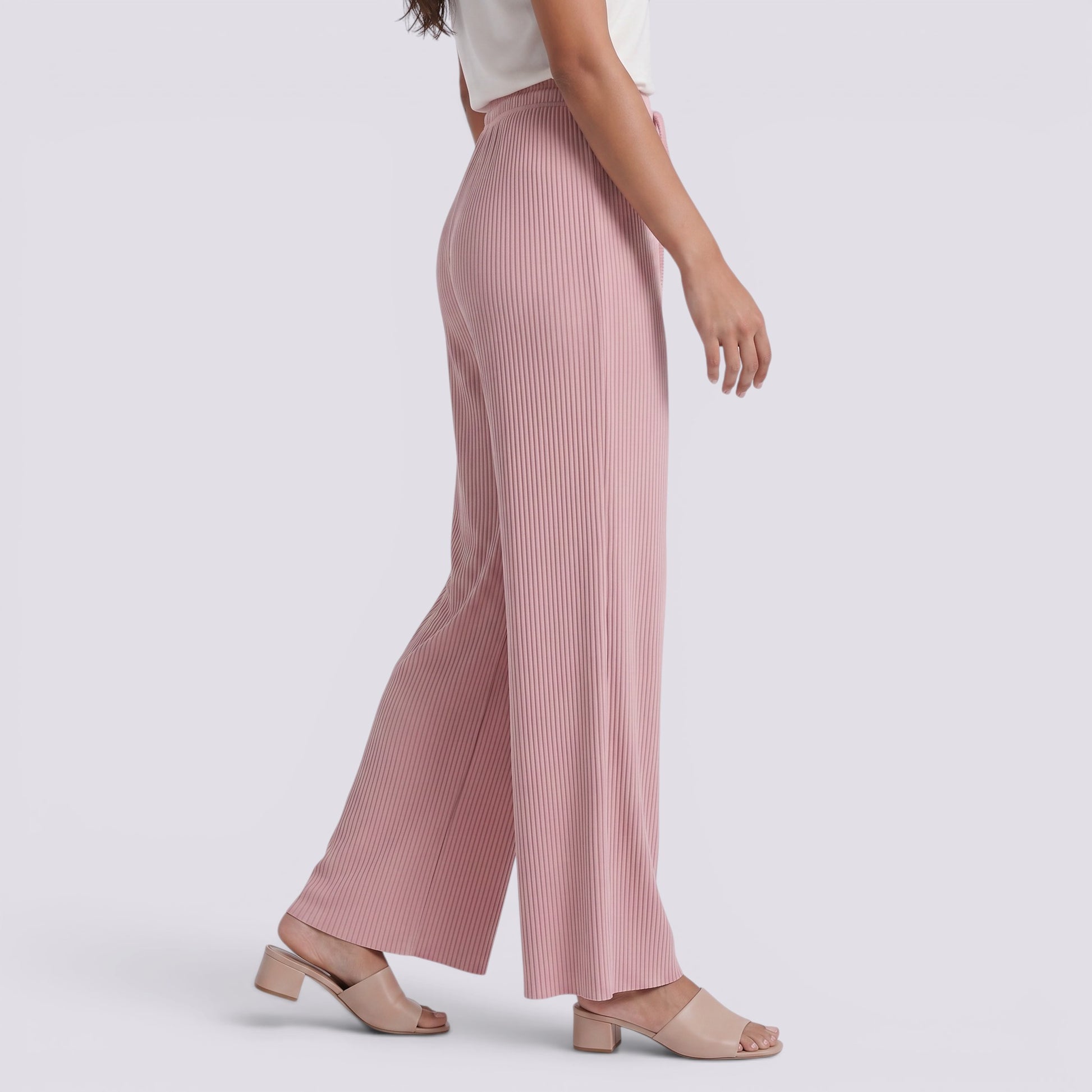 Pantalón Palazzo Mujer Verano Fluido Verano