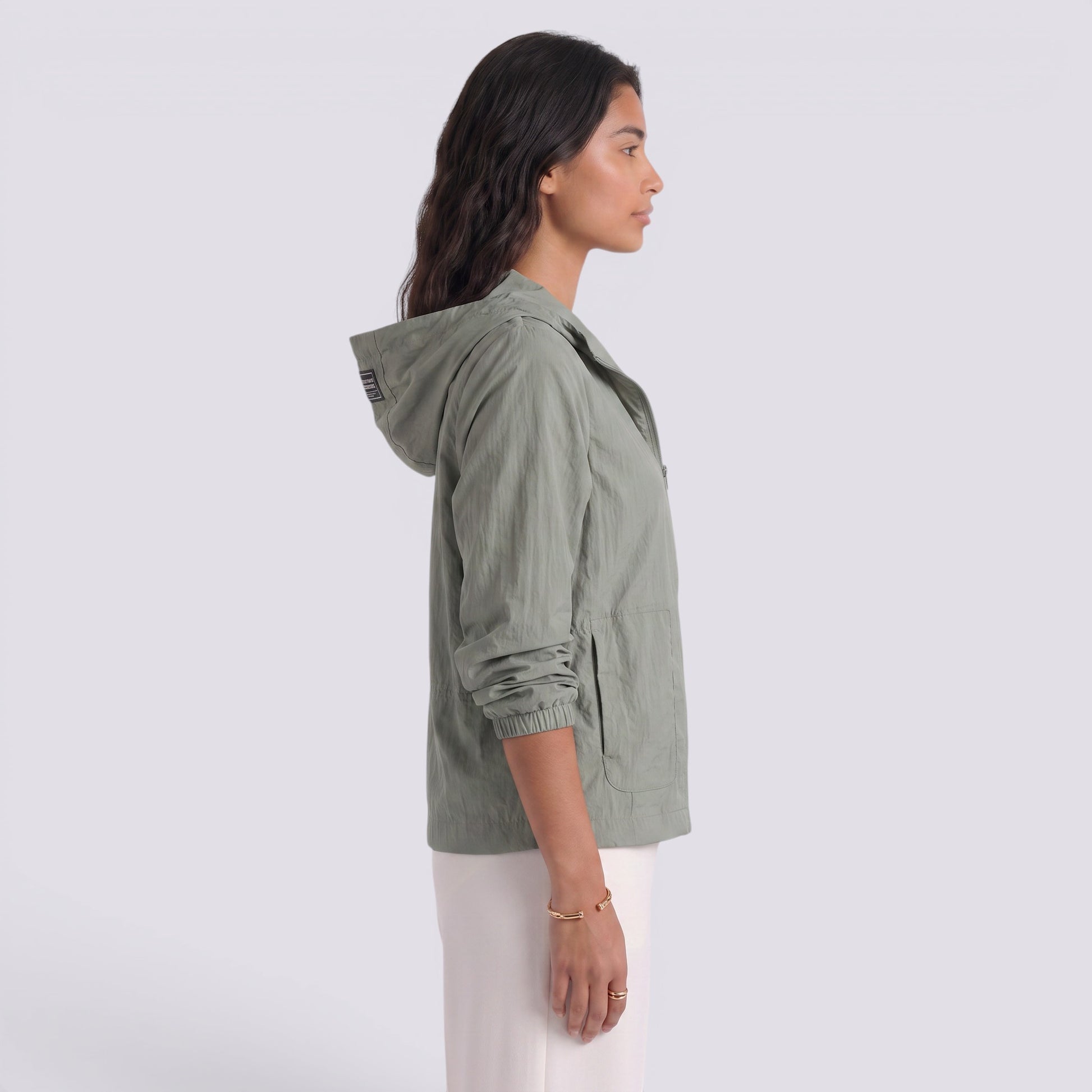 Chaqueta Mujer Ligera con Capucha