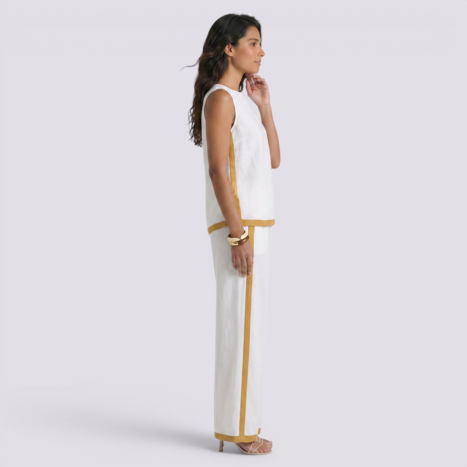 Conjunto Mujer Dos Piezas Elegante Verano