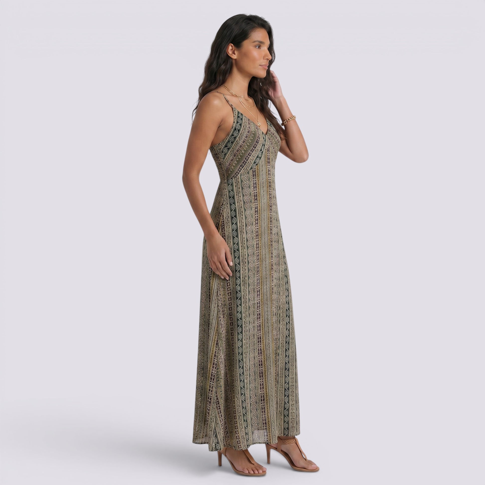 Vestido Maxi Largo Boho Mujer Verano