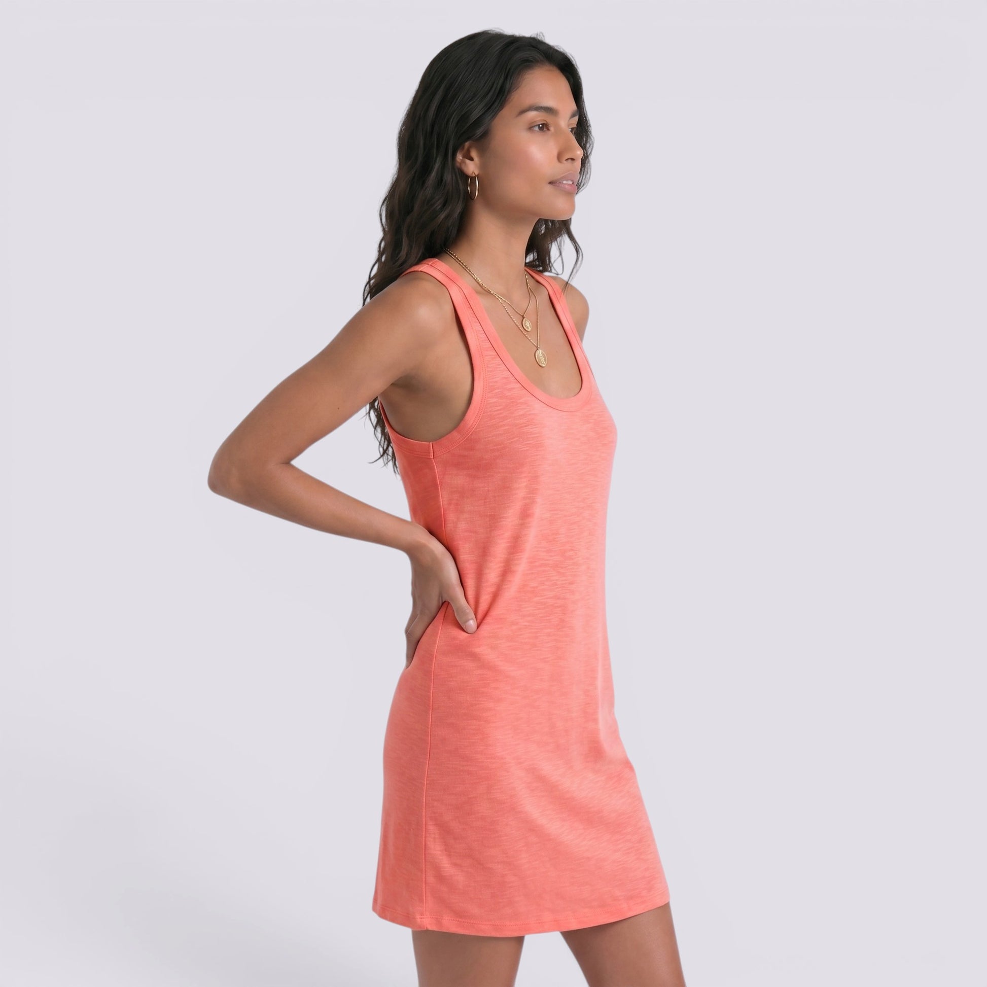Camiseta Sin Mangas Mujer Cuello Verano