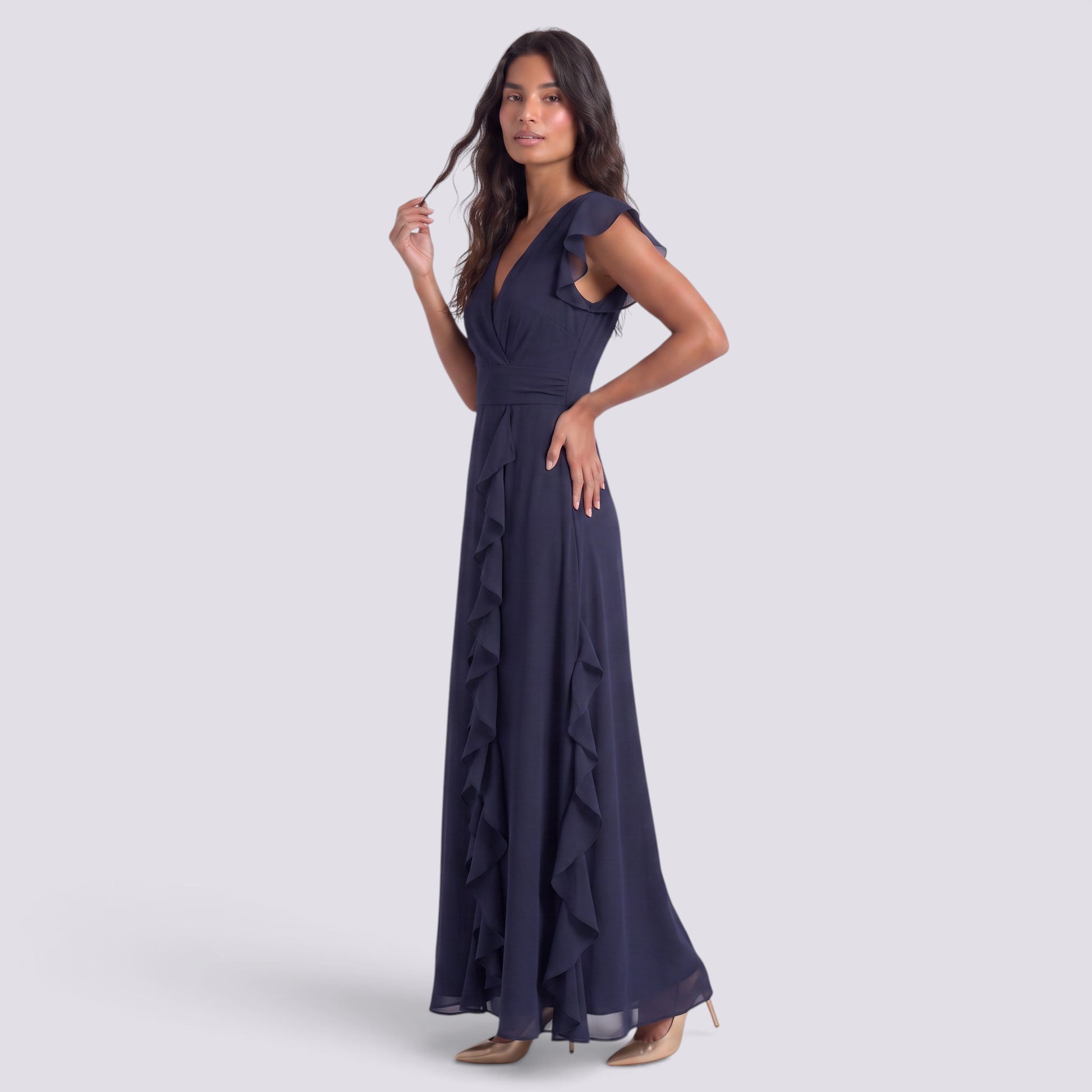 Vestido Largo Fiesta Mujer