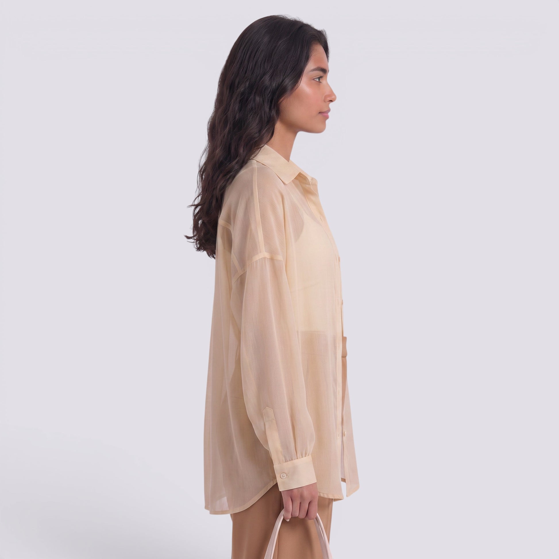 Chaqueta Mujer Ligera para Verano Efecto Perlado