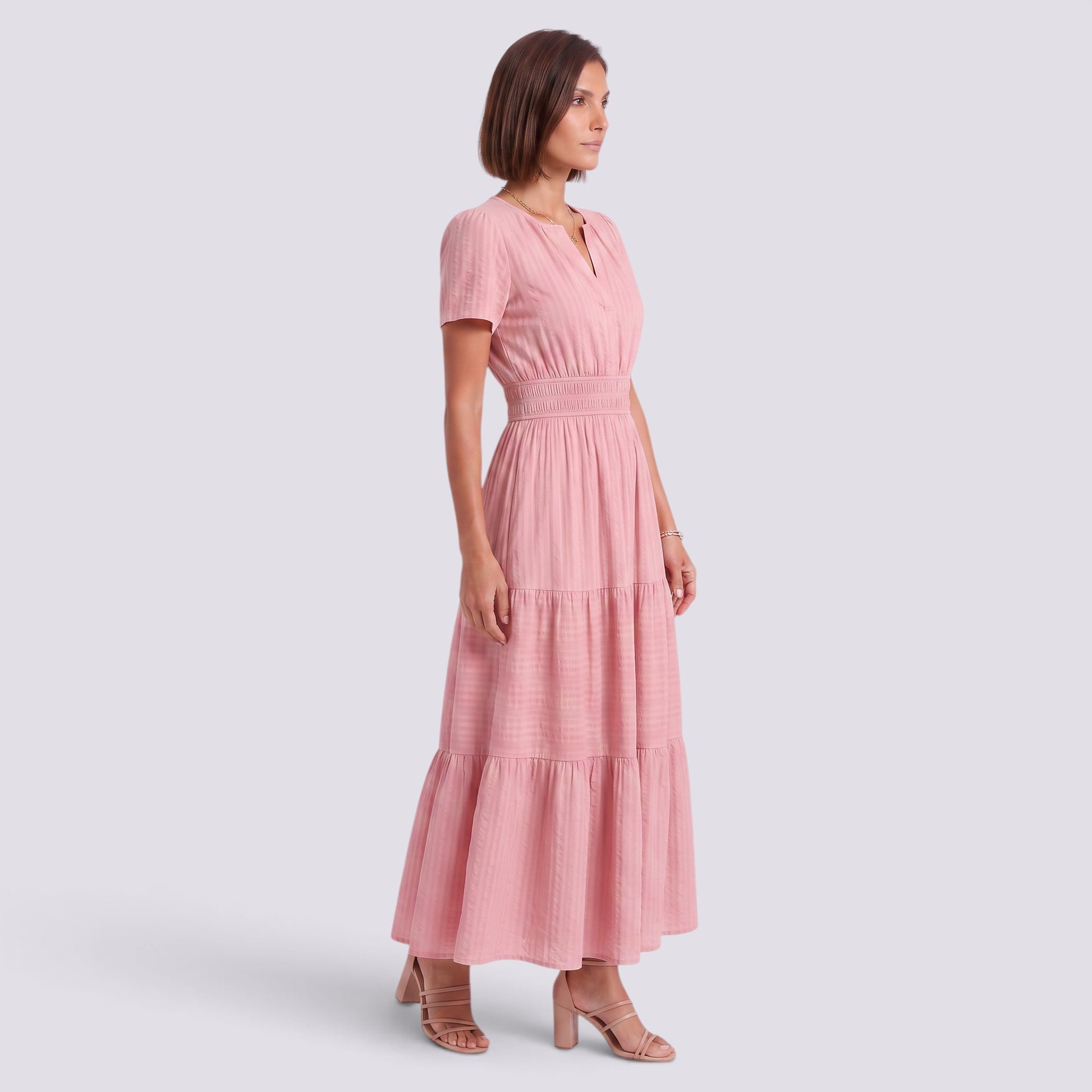 Vestido Largo Mujer Verano con Bolsillos