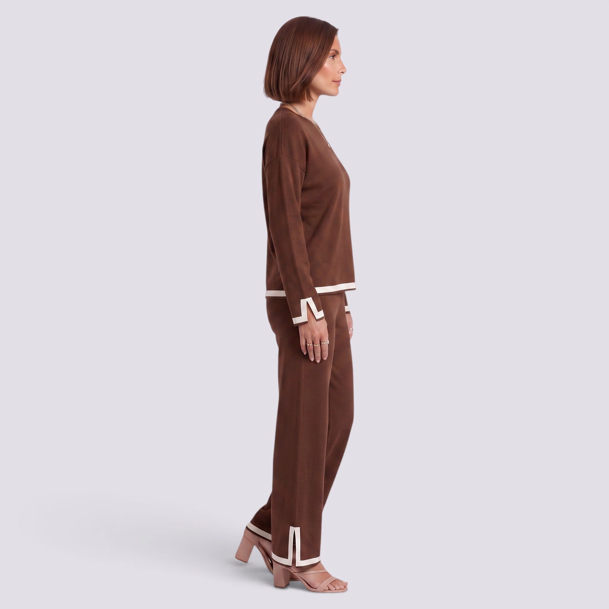 Conjunto Mujer Dos Piezas de Punto