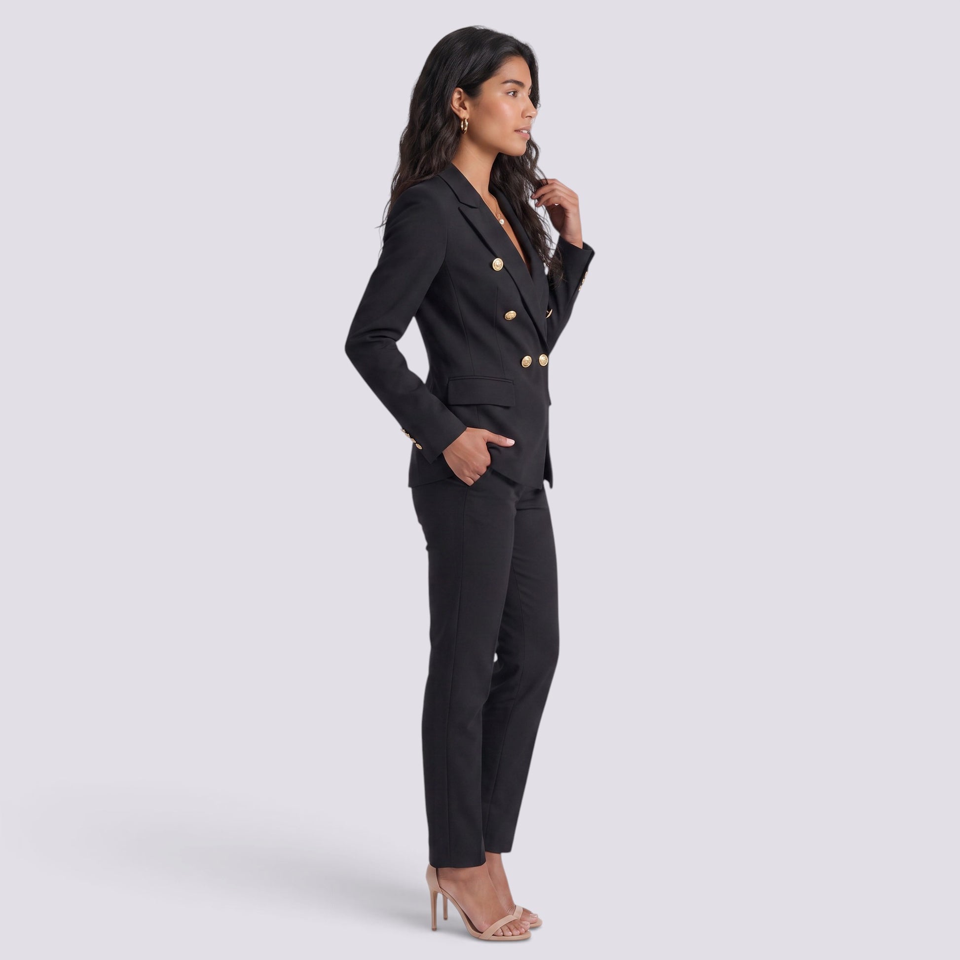 Conjunto Blazer Pantalón Mujer Entallado