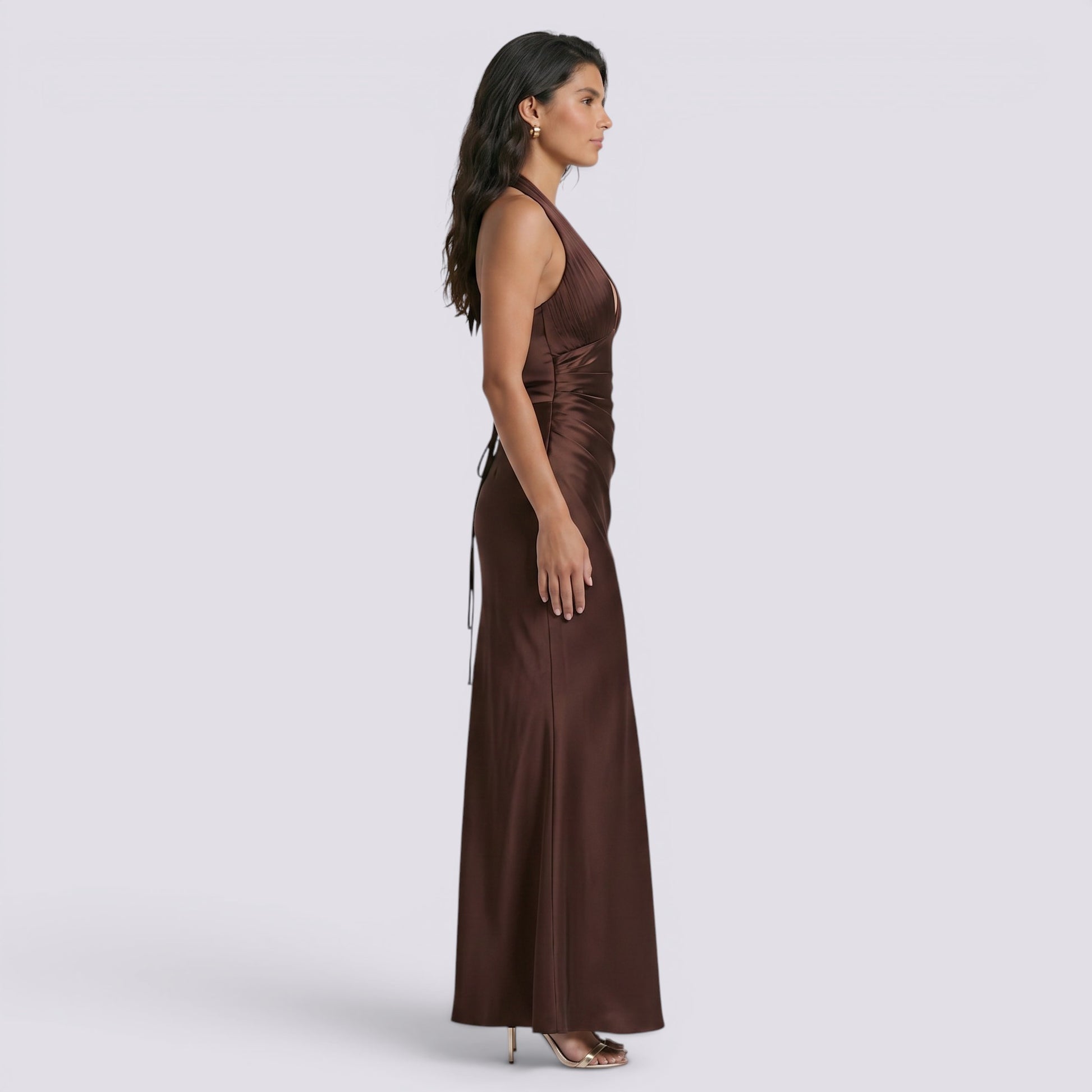 Vestido Largo Mujer Elegante Fiesta