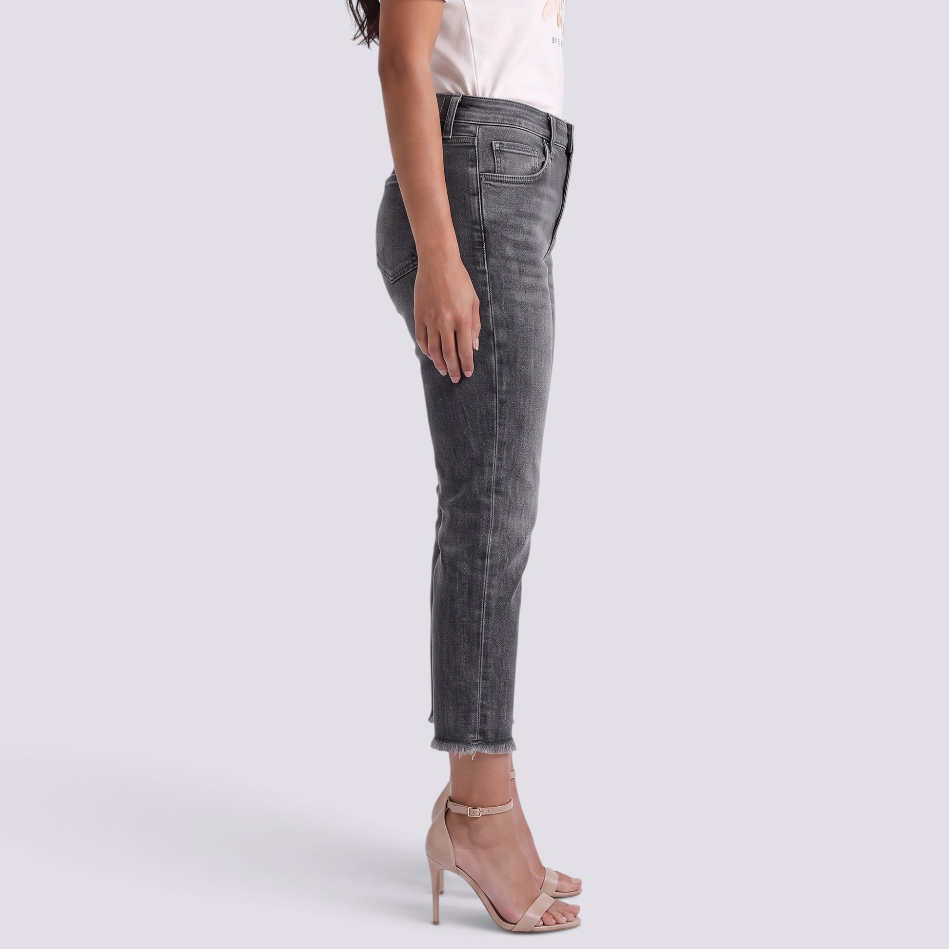 Pantalón Vaquero Mujer Slim Cintura Alta