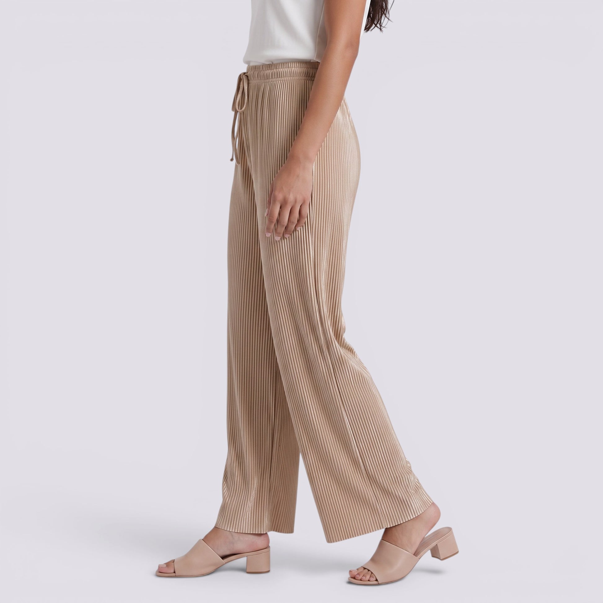 Pantalón Palazzo Mujer Verano Fluido Verano