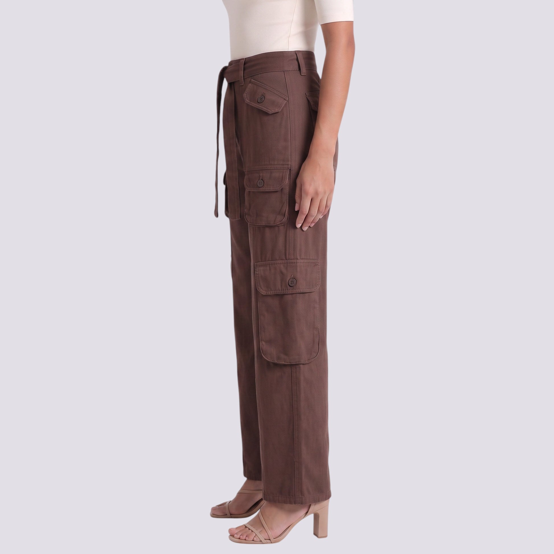 Pantalones Vaqueros Mujer Corte Recto