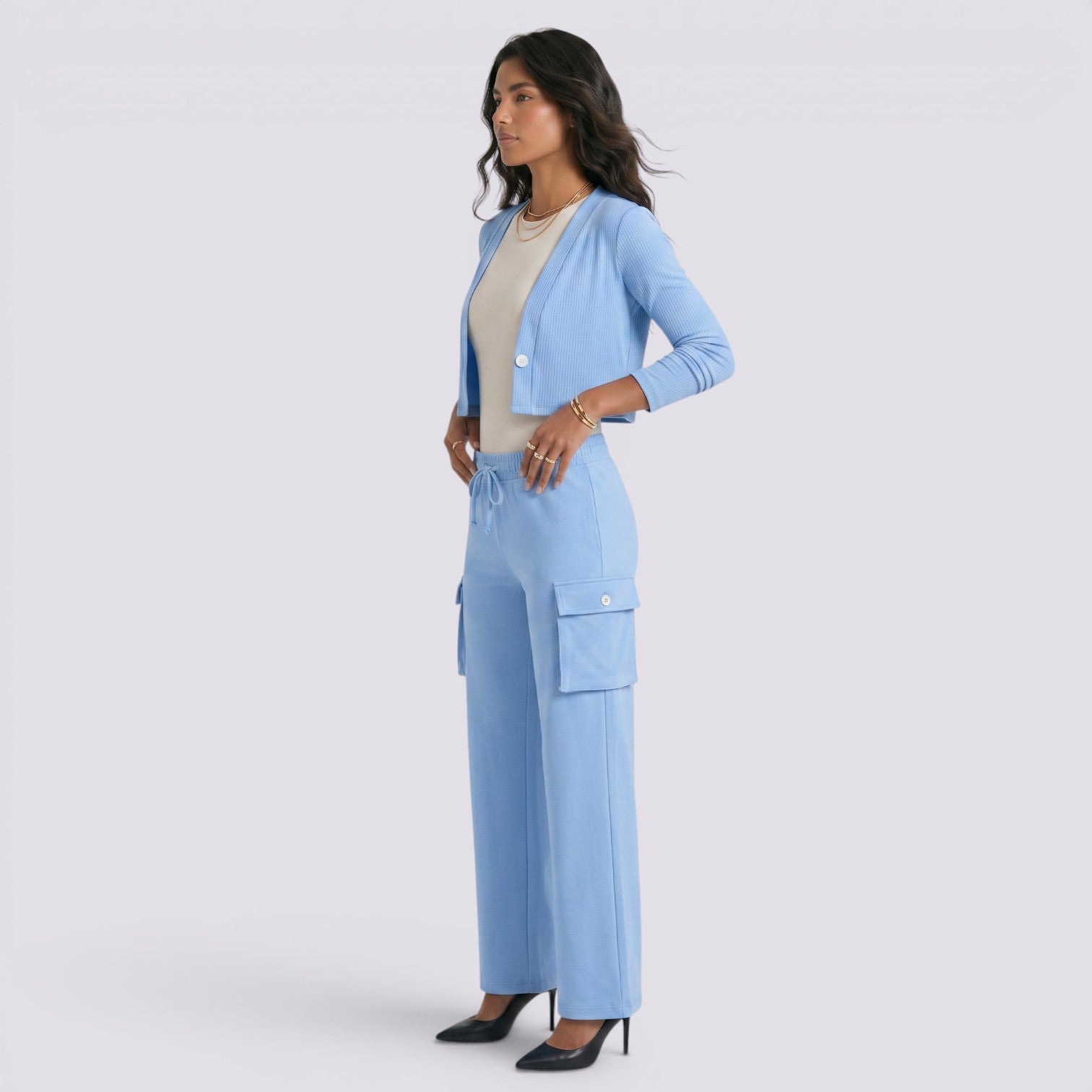 Conjunto Cargo Mujer Dos Piezas
