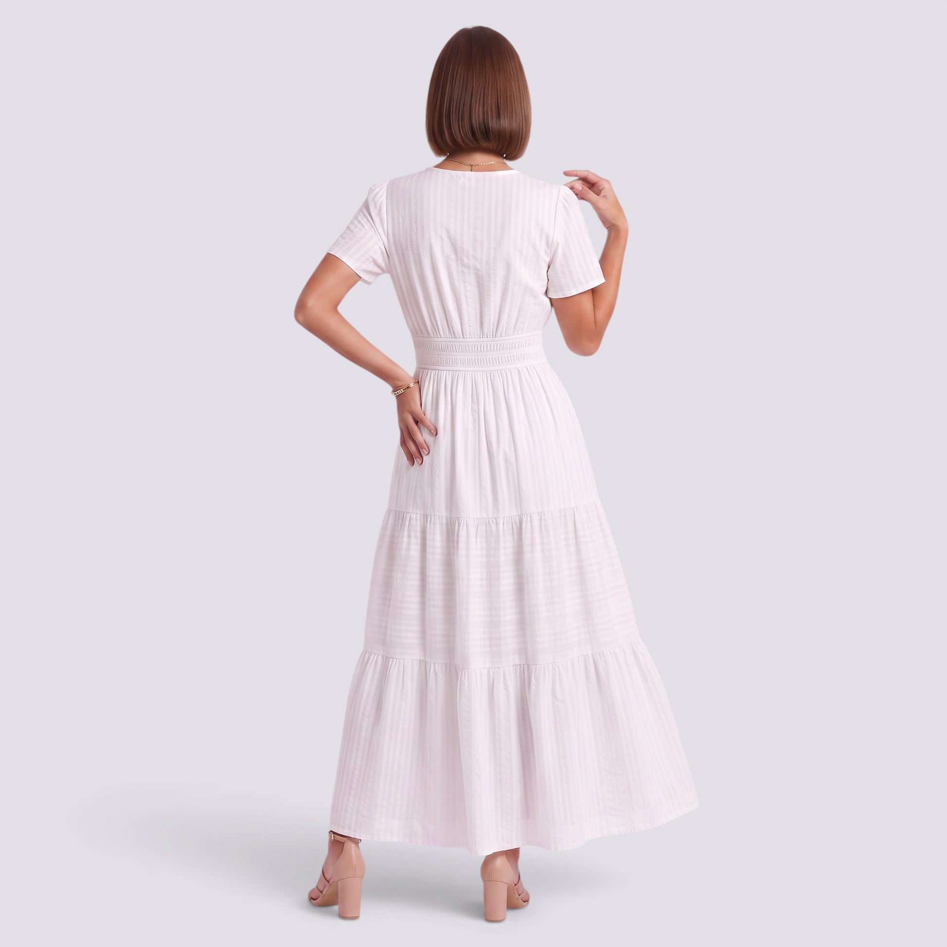 Vestido Largo Mujer Verano con Bolsillos