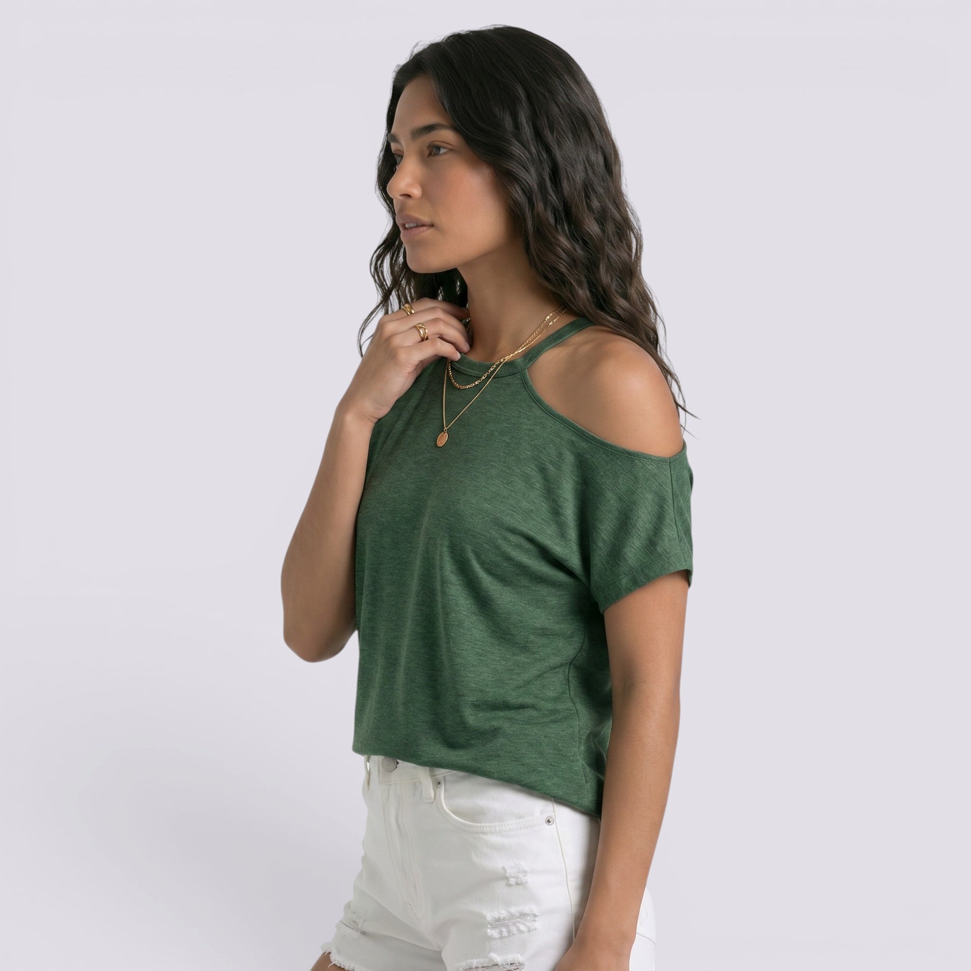 Camiseta Mujer Manga Larga Holgada