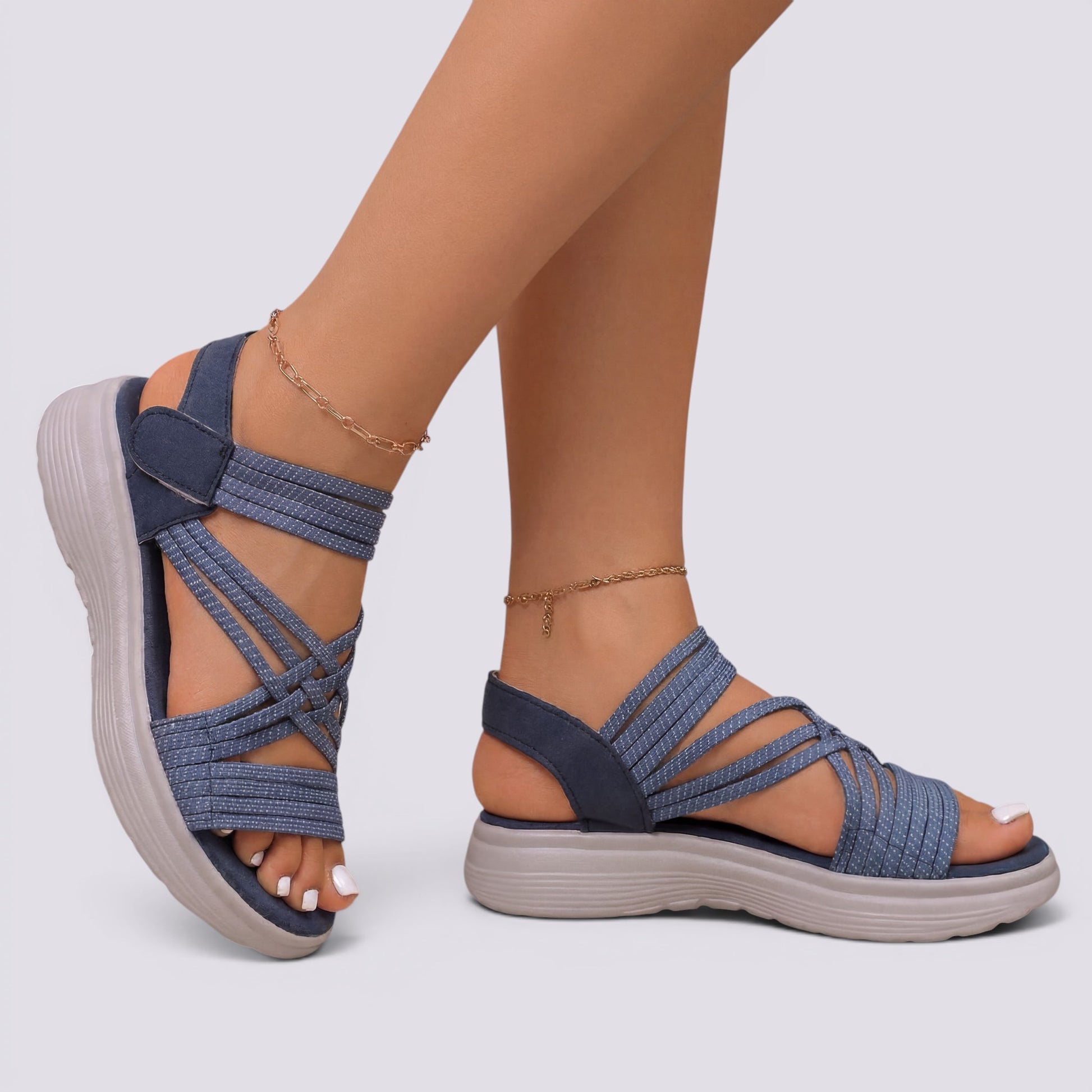 Sandalias Cuña Mujer Verano
