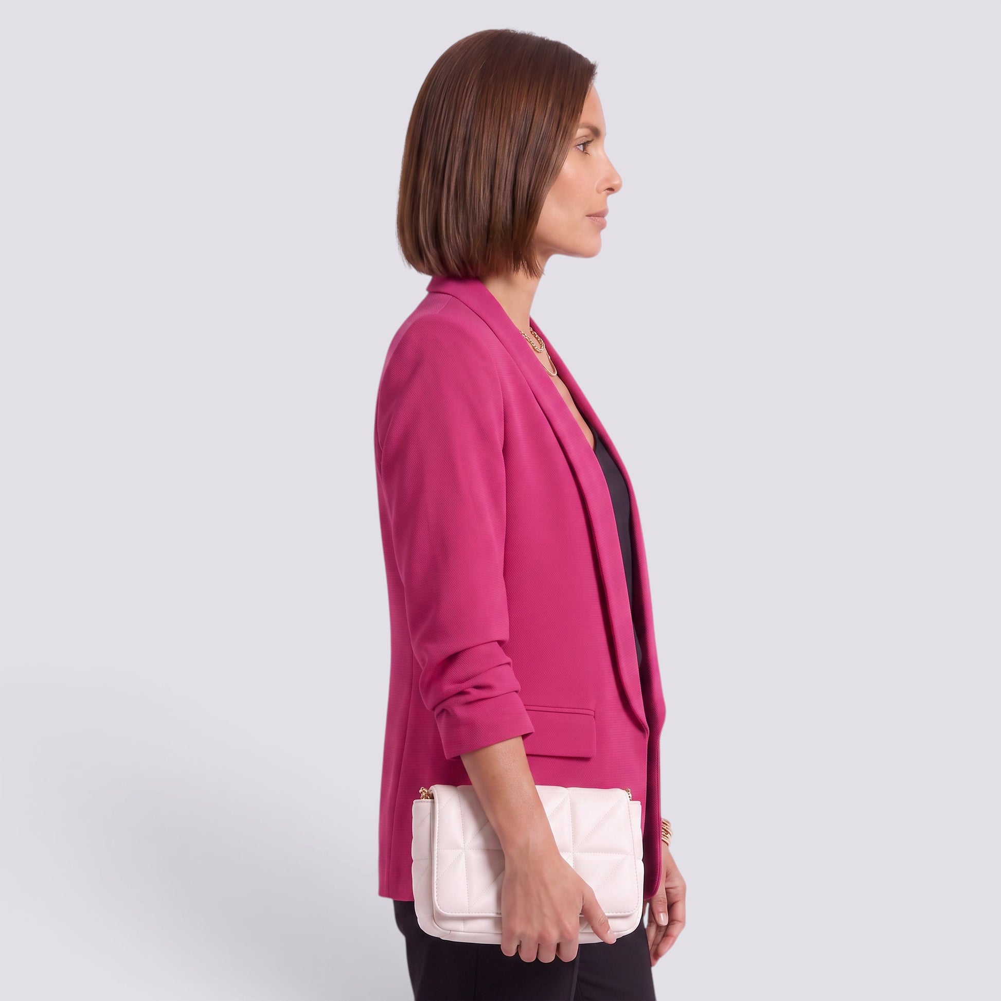 Blazer Mujer Entallado Elegante Corte Profesional
