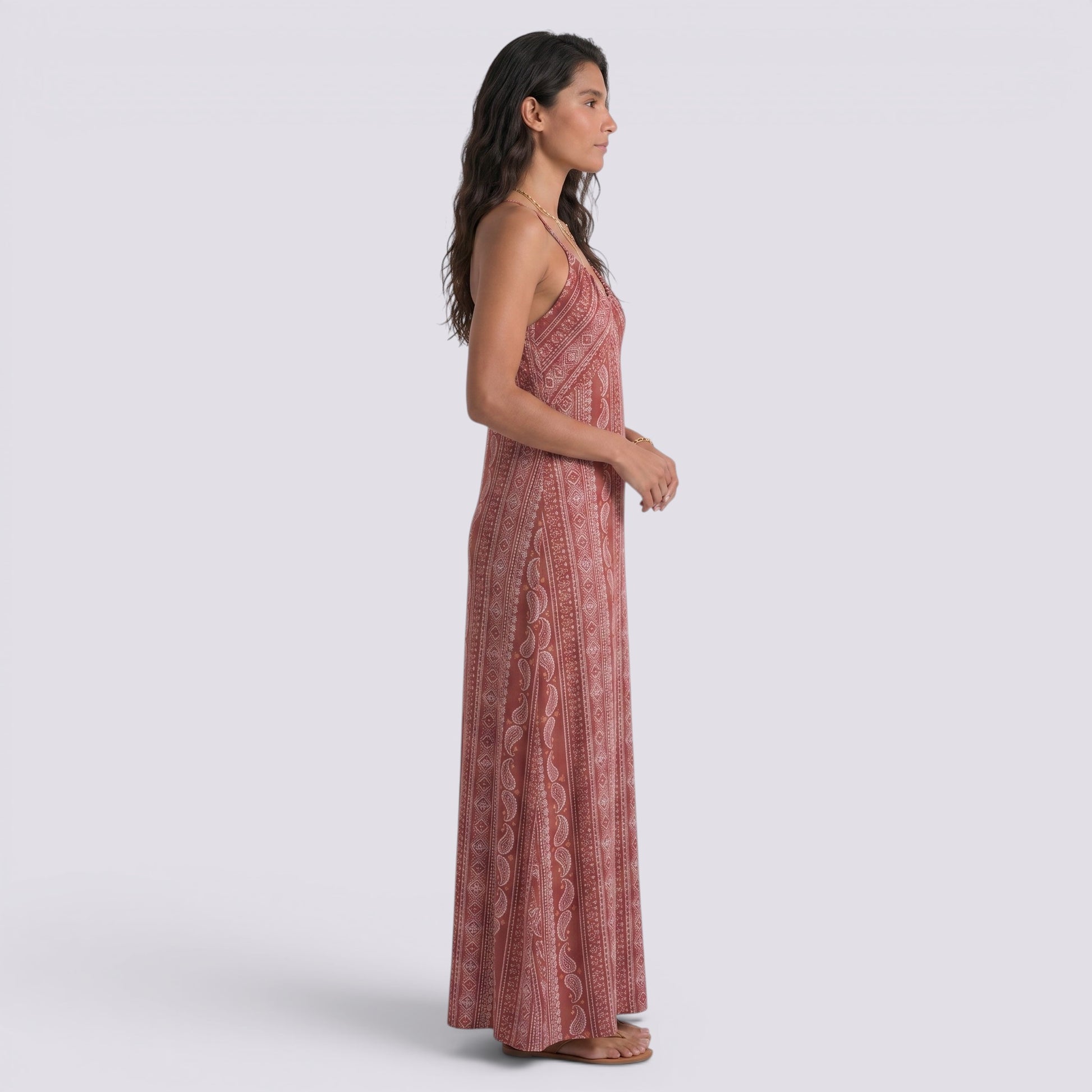 Vestido Maxi Largo Boho Mujer Verano
