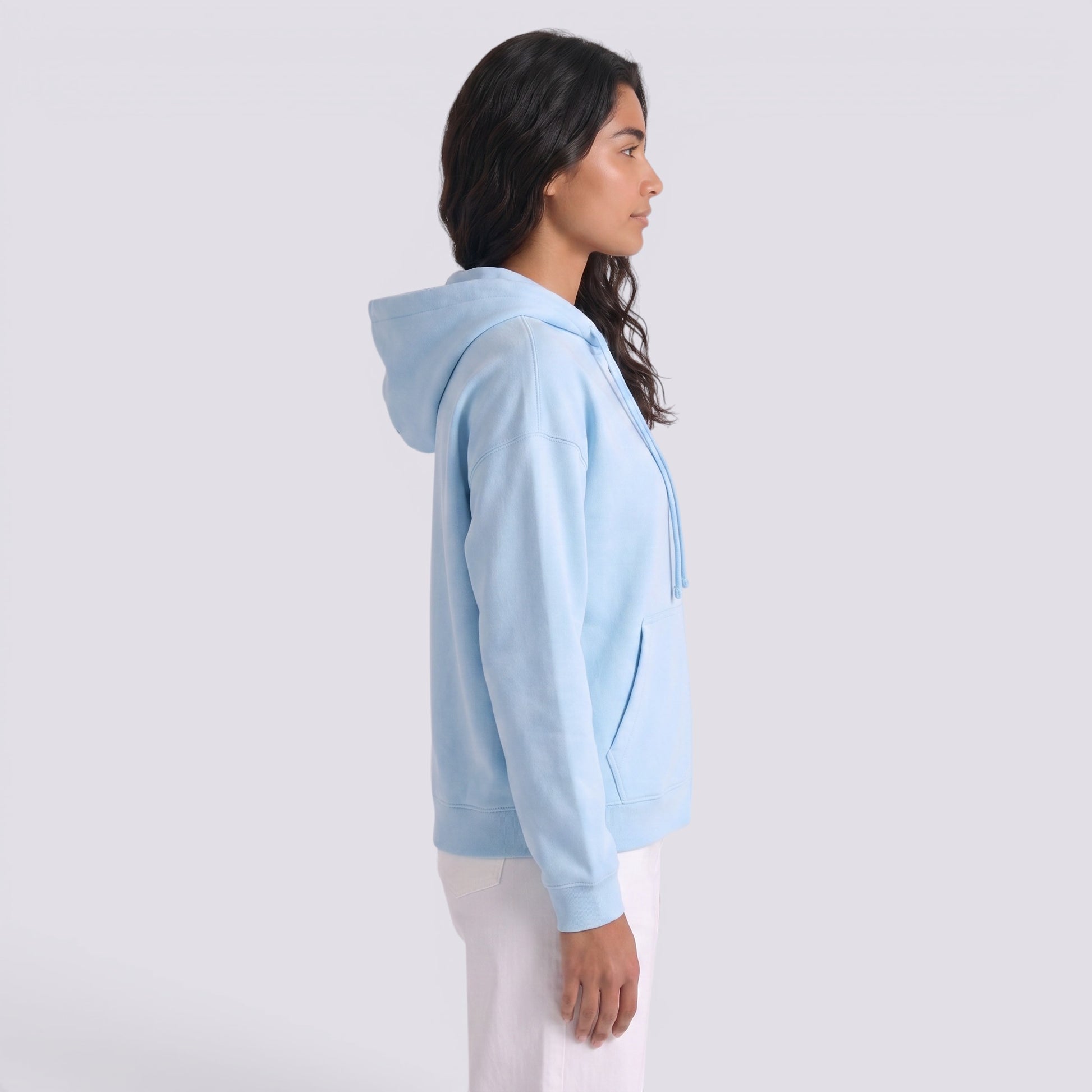 Sudadera Oversize Mujer con Capucha y Cremallera