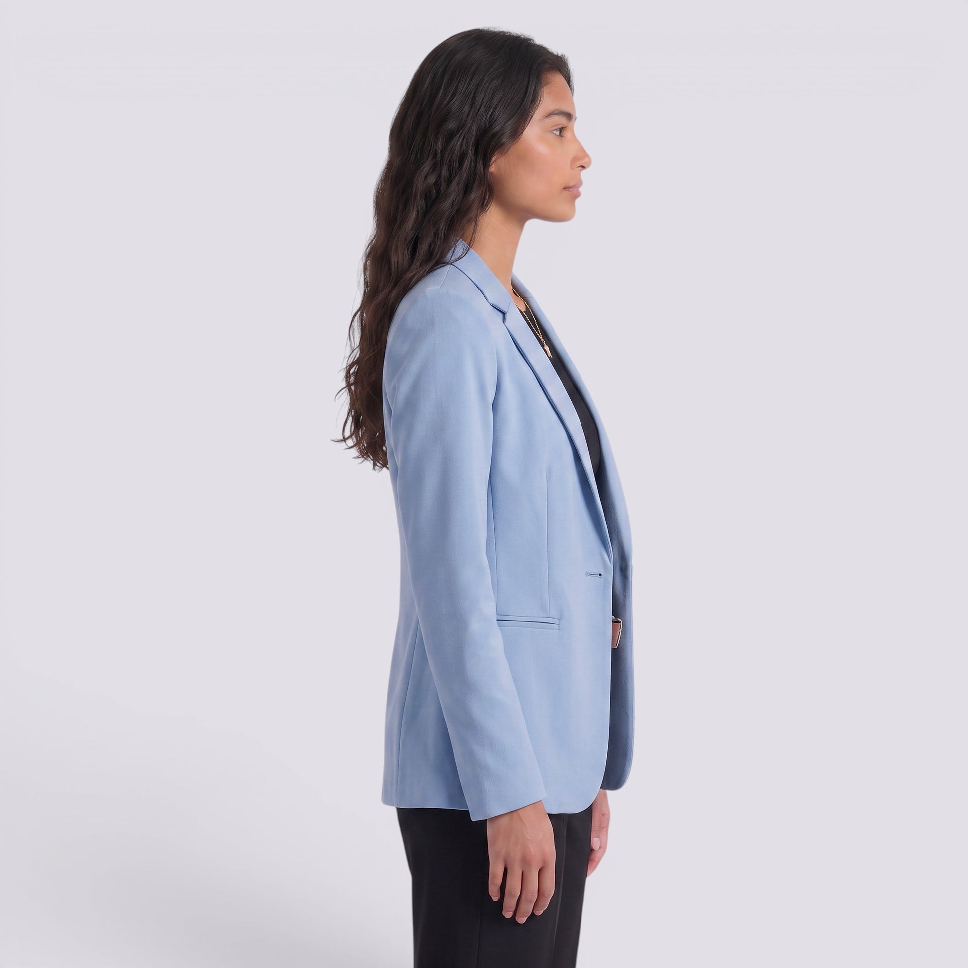 Blazer Mujer Entallado Elegante Americana