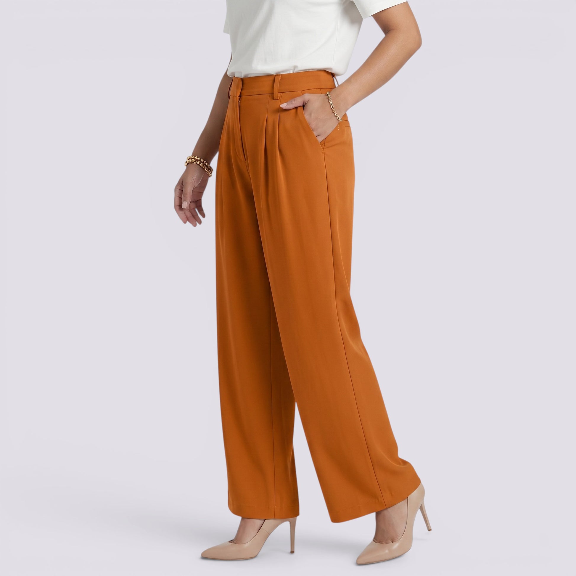 Pantalones Palazzo Mujer Elegantes
