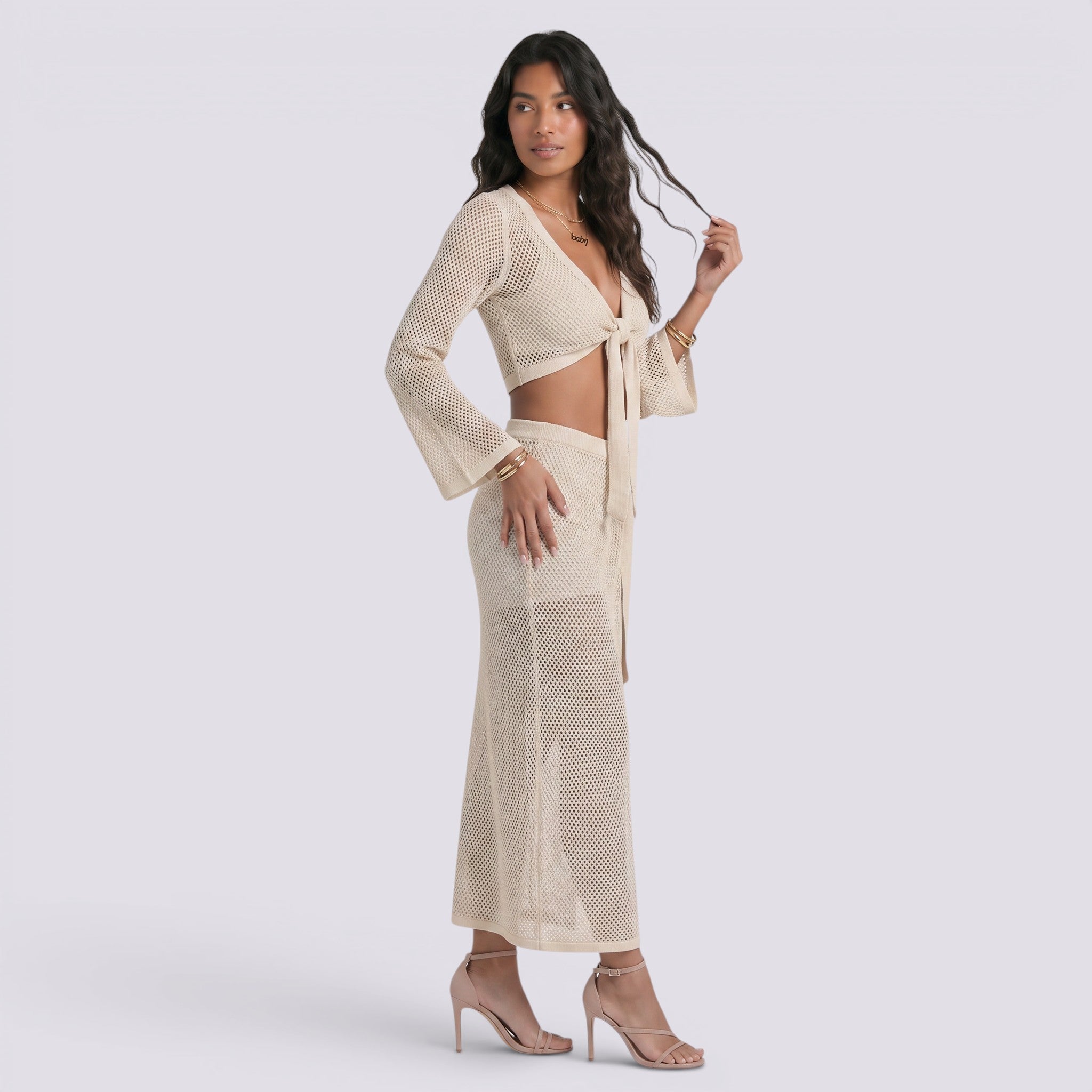 Conjunto de Falda y Top Mujer