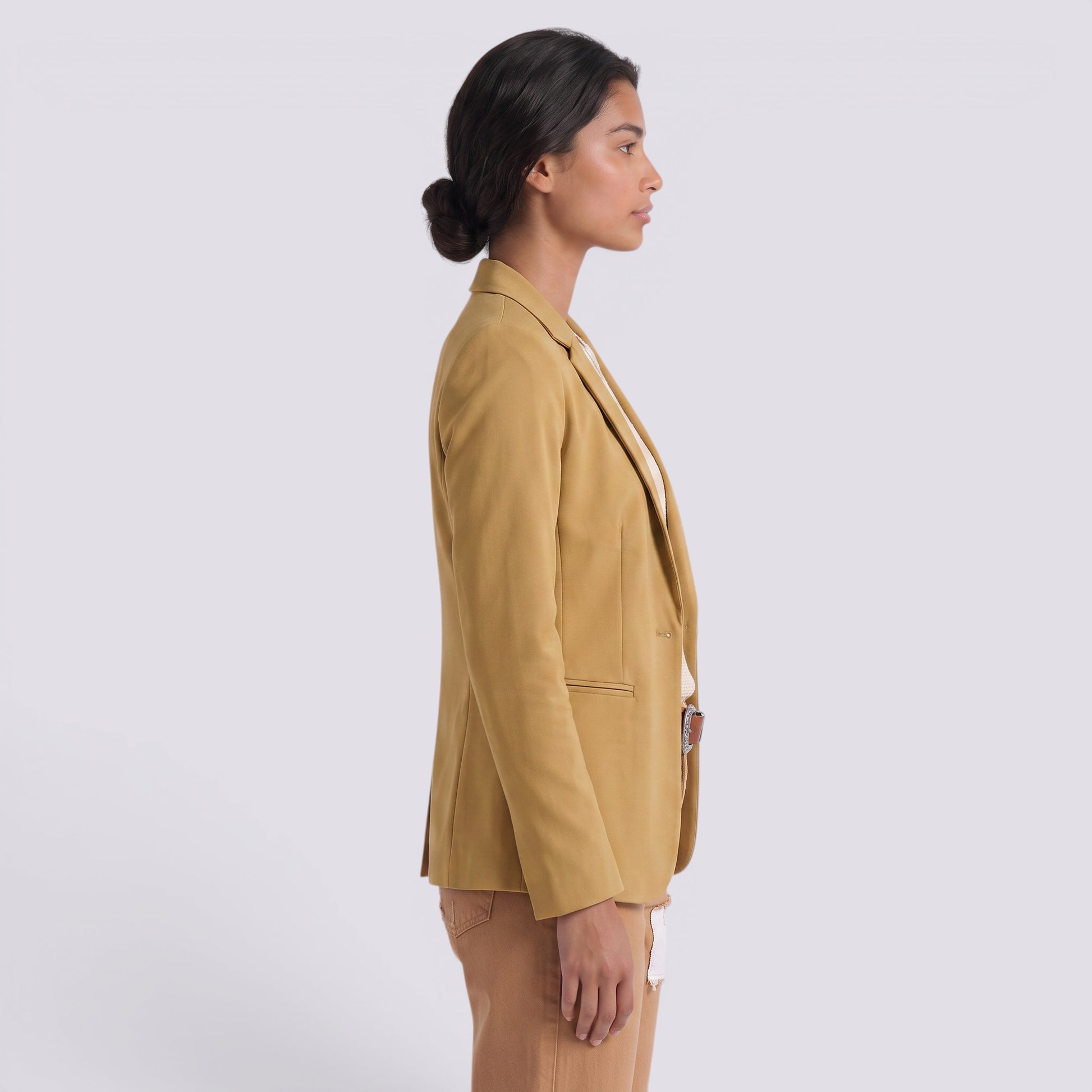 Blazer Mujer Entallado Elegante Americana