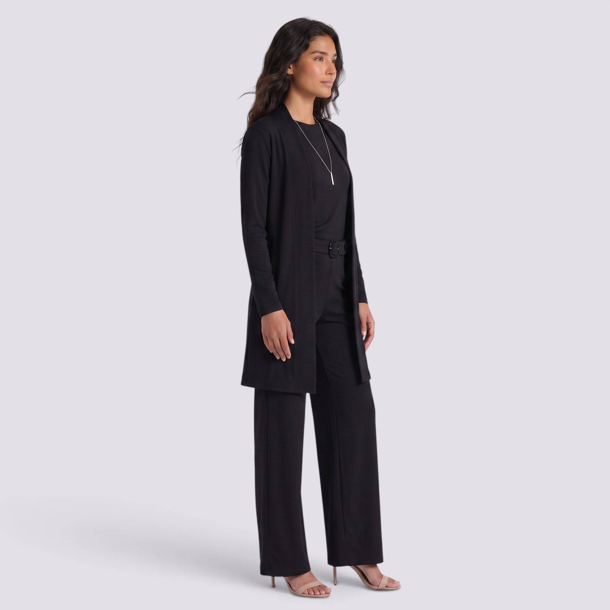 Conjunto Mujer Top Pantalón con Cinturón