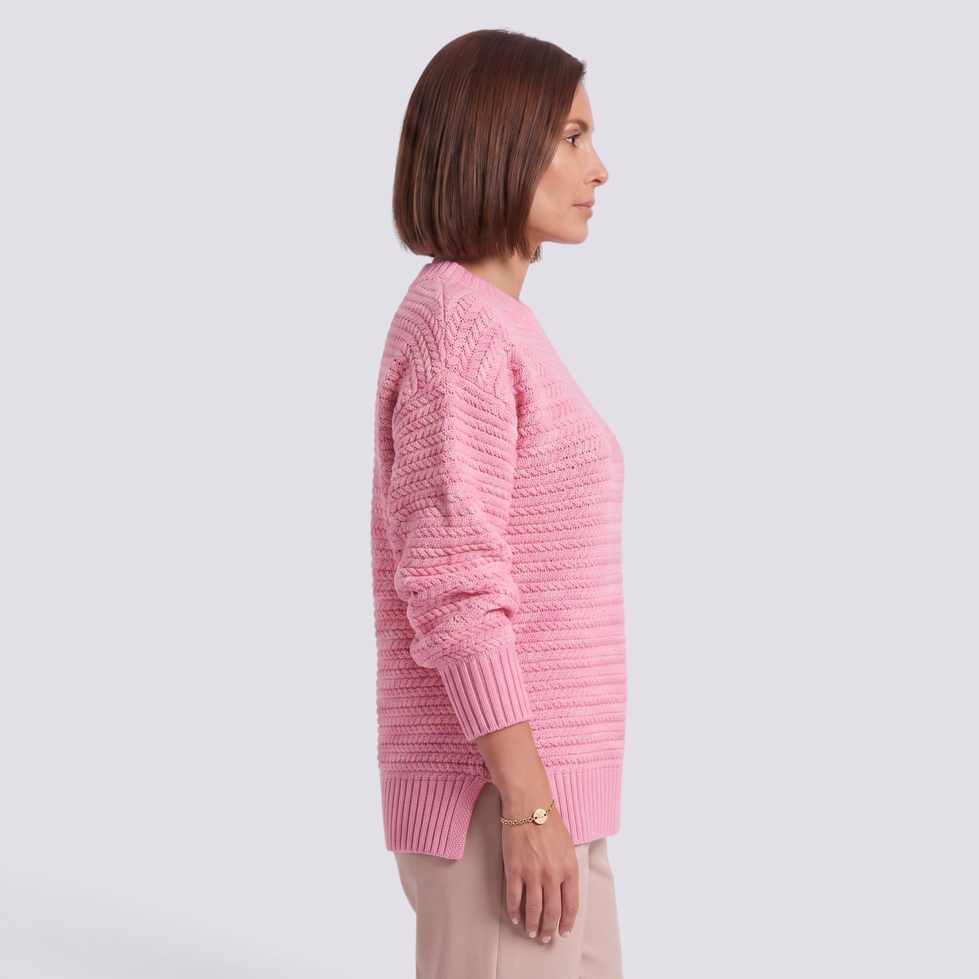 Jersey Mujer de Punto Cuello Alto