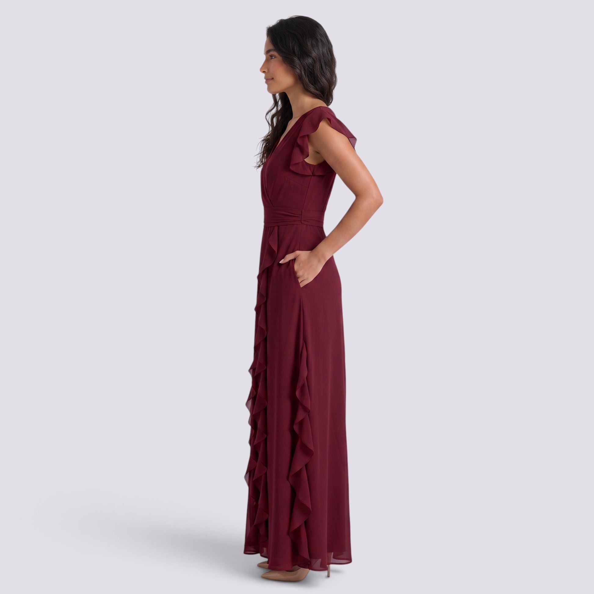 Vestido Largo Fiesta Mujer