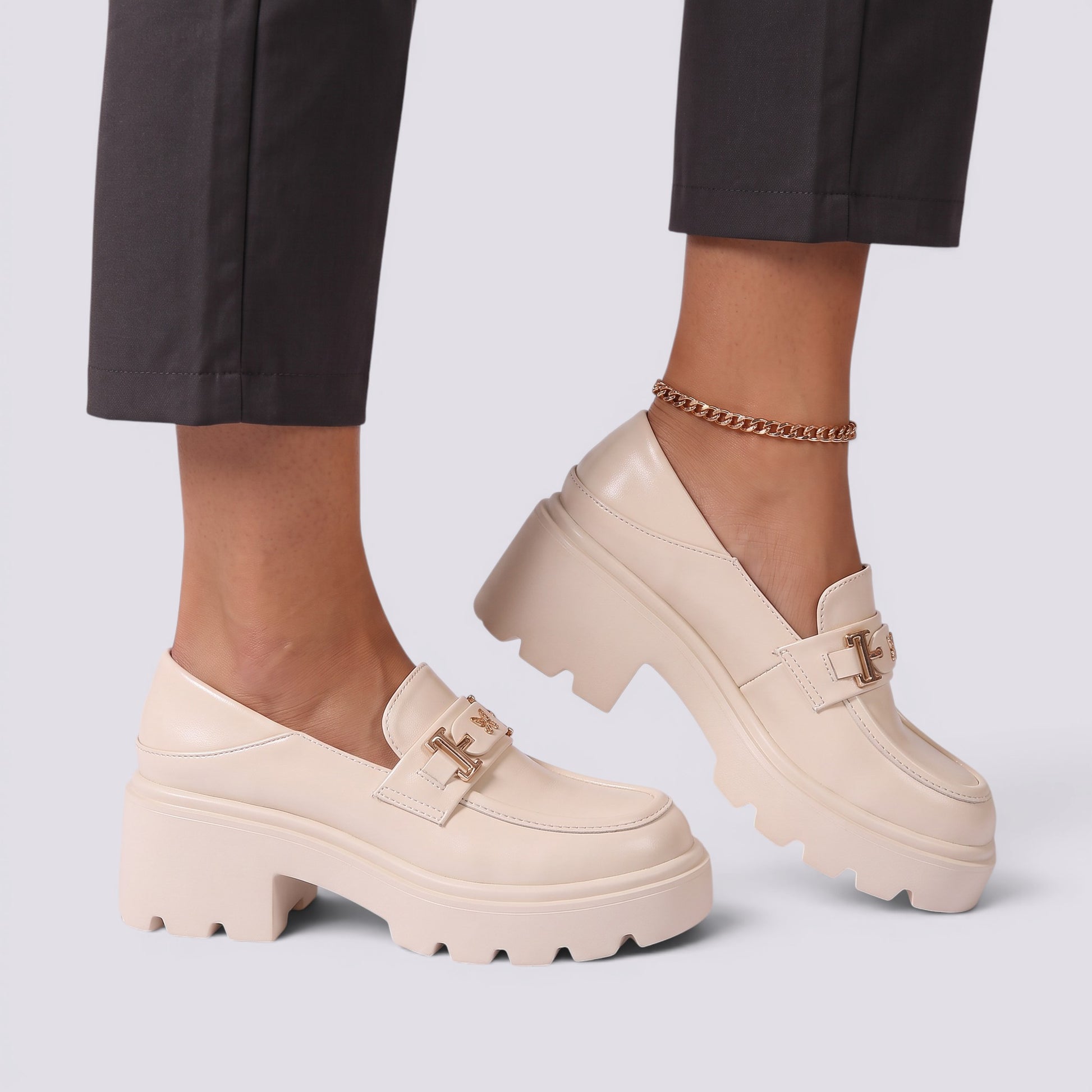 Zapatos Mujer de Tacón Grueso