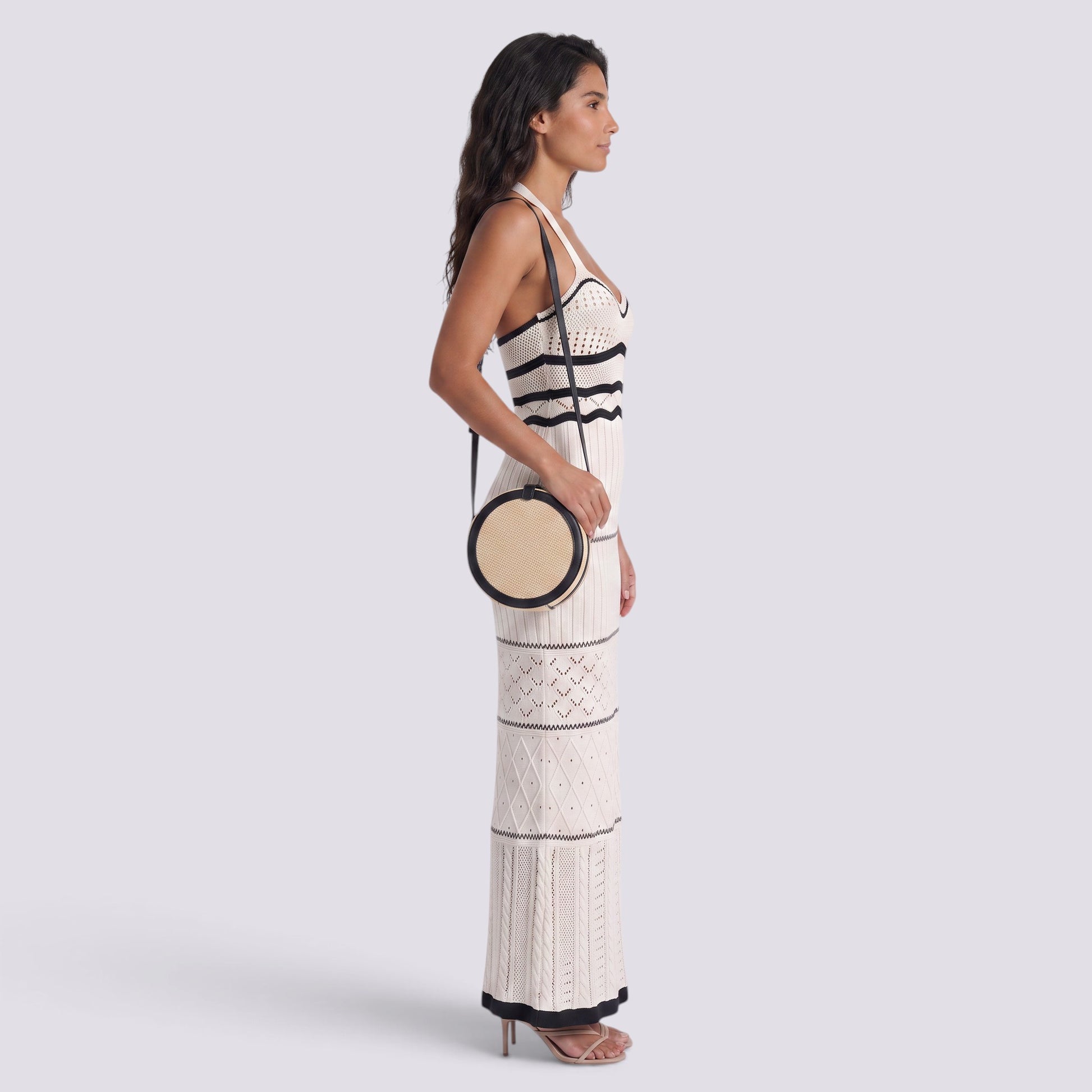 Vestido de Punto Mujer Tirantes Calado