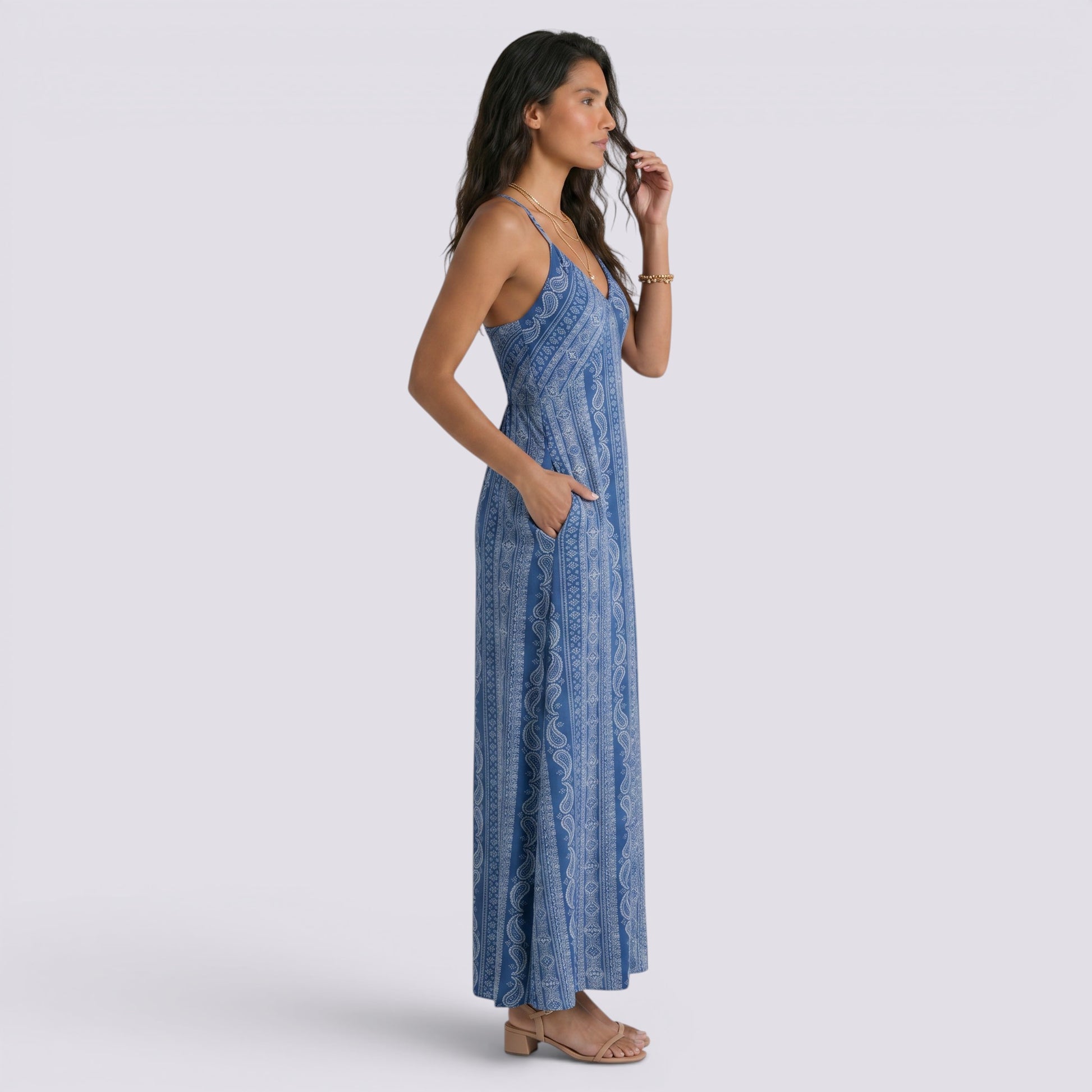 Vestido Maxi Largo Boho Mujer Verano