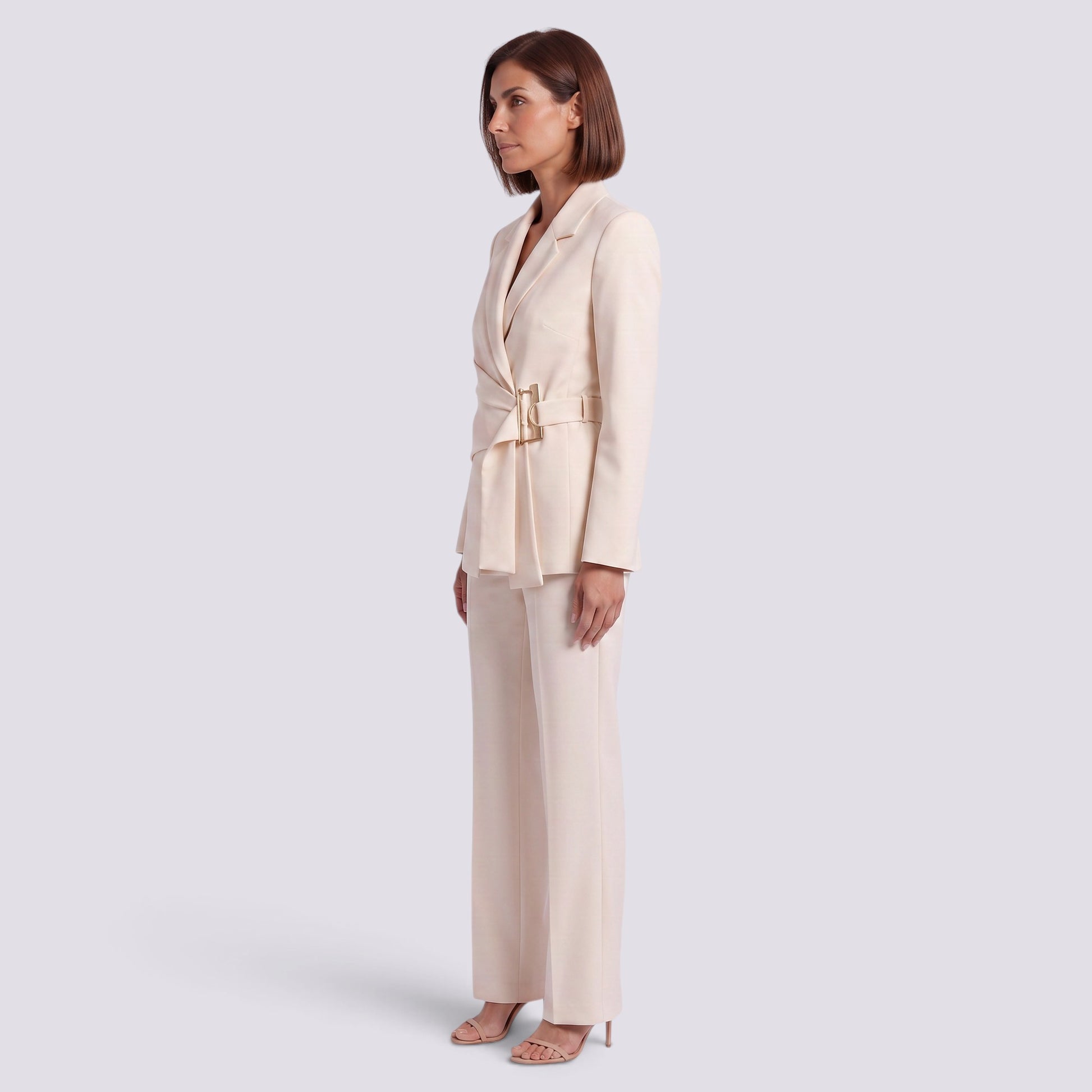Conjunto Blazer Cruzada y Pantalón Mujer