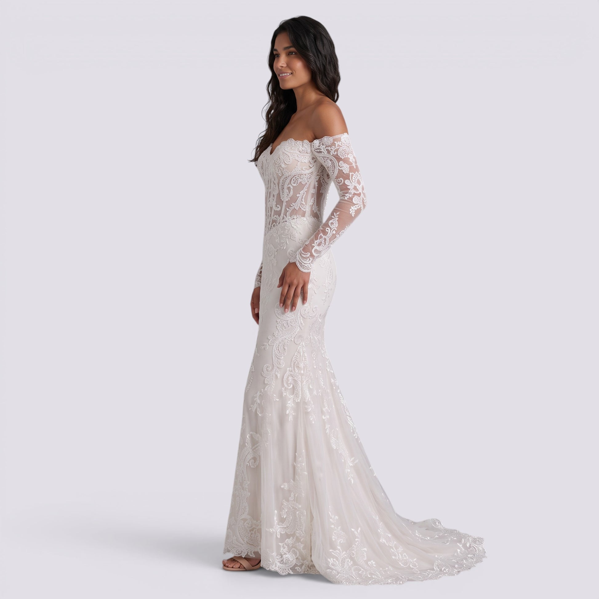 Vestido de Novia Mujer Corte Sirena