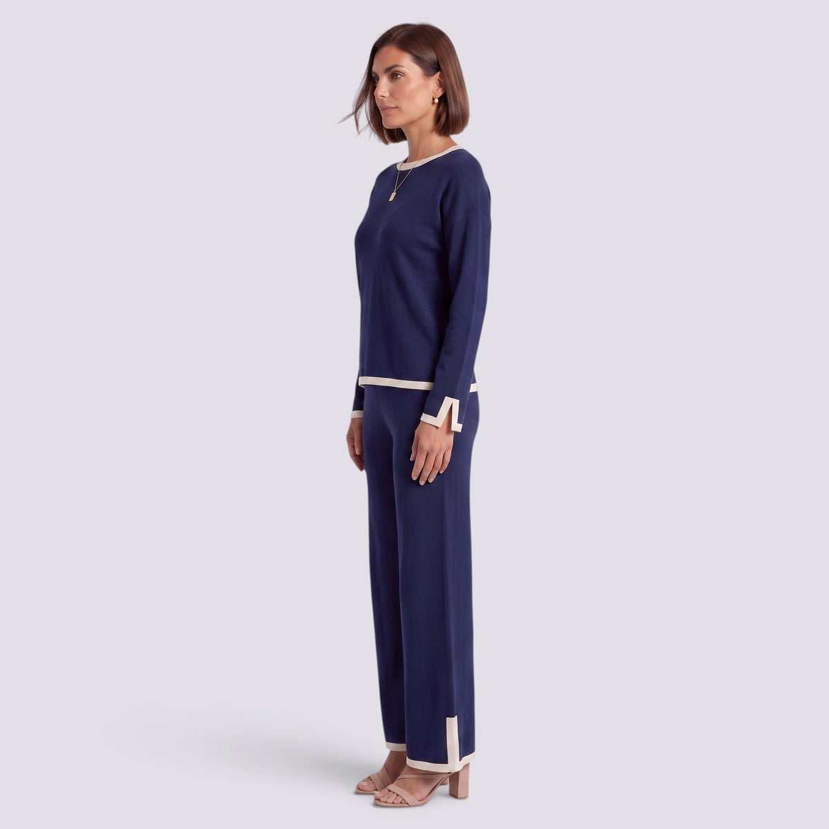 Conjunto Mujer Dos Piezas de Punto