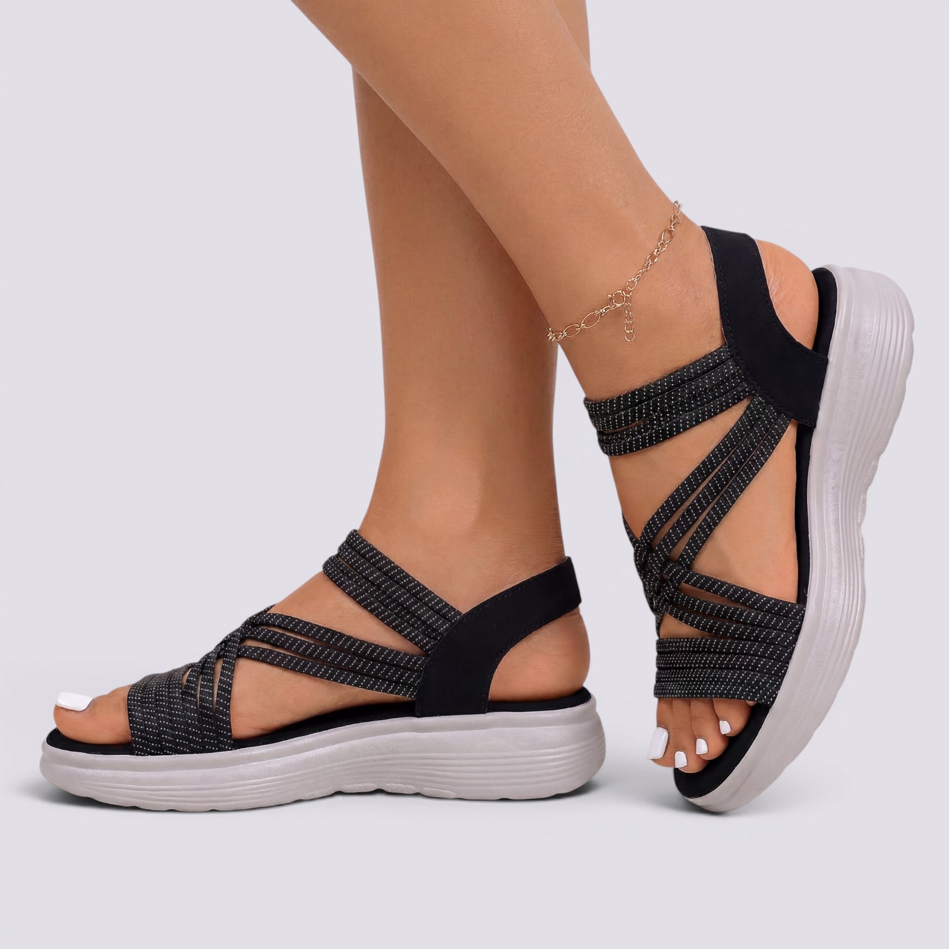 Sandalias Cuña Mujer Verano