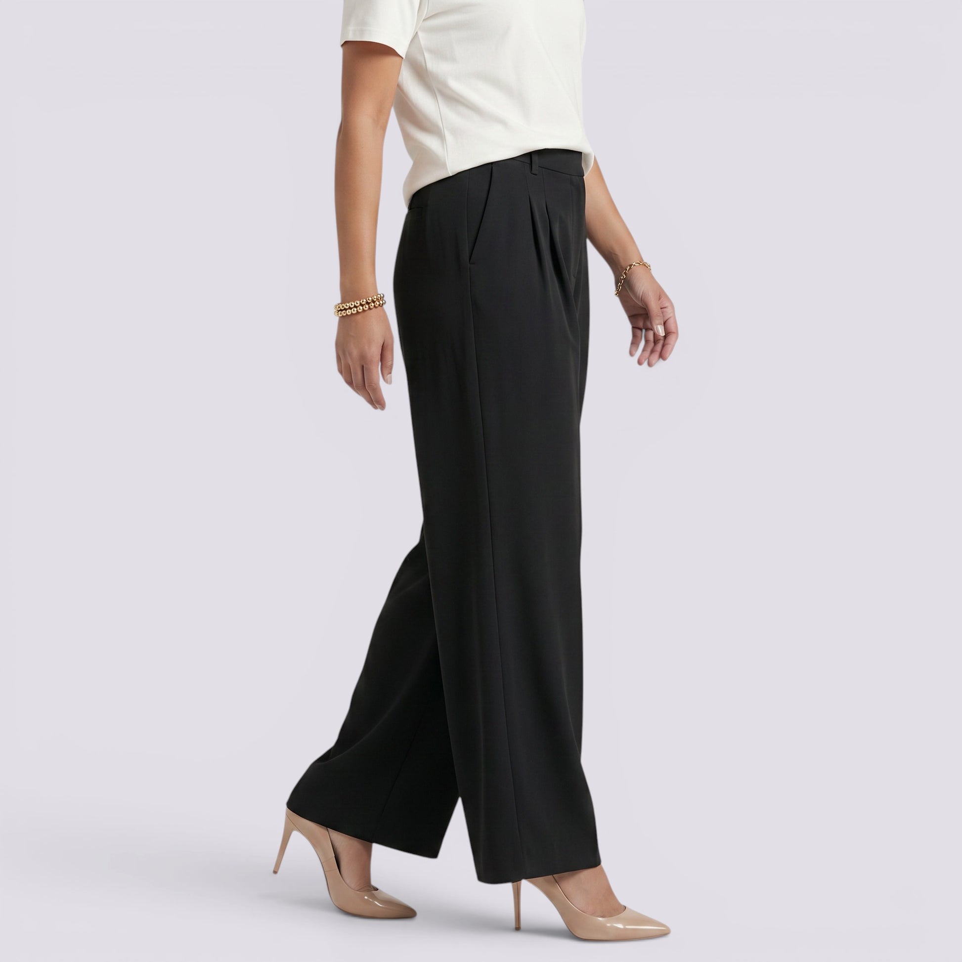 Pantalones Palazzo Mujer Elegantes
