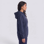 Sudadera Mujer con Capucha Estampado Astronauta Azul Marino - vista lateral