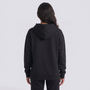 Sudadera Mujer con Capucha Estampado Astronauta Negro - vista trasera
