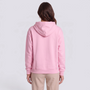 Sudadera Mujer con Capucha Estampado Letras Rosa - vista trasera